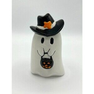 Halloween Ceramic Black Hat Cowboy‎ Ghost